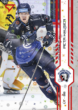 Petr Hauser Plzen Tipsport ELH 2024/25 SportZoo 2. serie Red Sparks #341